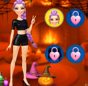 K Pop Halloween Dress Up Gameplay Images 2