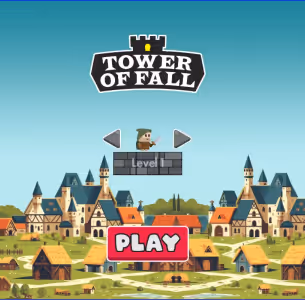 Tower of Fall Platform Game Gameplay Images 1