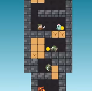 Tower of Fall Platform Game Gameplay Images 3