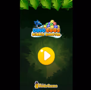 Dino Eggs Bubble Shooter Puzzle Game Gameplay Images 1