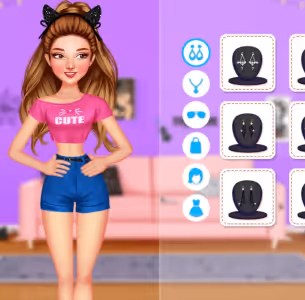Celebrity Wednesday Addams Style Gameplay Images 3