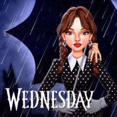 play Celebrity Wednesday Addams Style online
