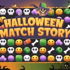 play Halloween Match Puzzle Adventure online