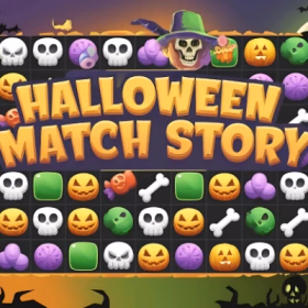 Halloween Match Puzzle Adventure