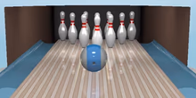 play Online Bowling 3D online