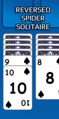 play REVERSED SPIDER SOLITAIRE BY MAHMUD MARDINI online