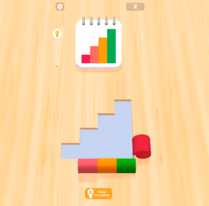 Color Unroll 3D Puzzle Gameplay Images 3