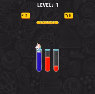 Color Water Sort 3D Gameplay Images 1