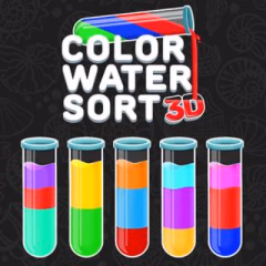 play Color Water Sort 3D online