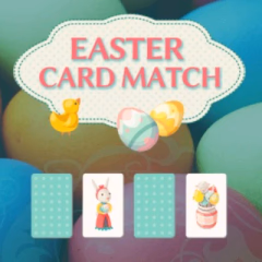 play Easter Card Match online