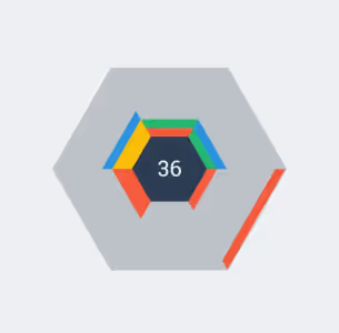 Hextris Puzzle Match Three Gameplay Images 2