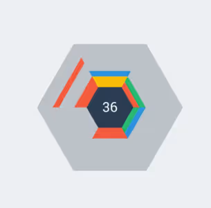 Hextris Puzzle Match Three Gameplay Images 3