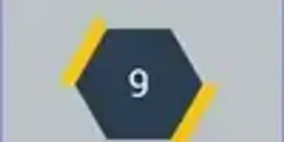 Hextris Puzzle Match Three gameplay