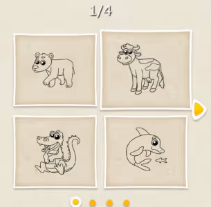 Animal Coloring Book for Kids Gameplay Images 1