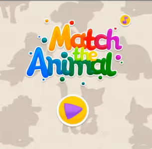 Match the Animal Pairs for Kids Learning Gameplay Images 1