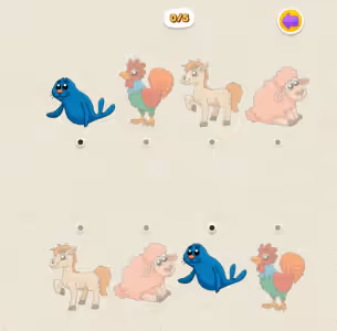 Match the Animal Pairs for Kids Learning Gameplay Images 3