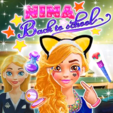 play Nina Back To School online