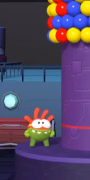play Om Nom Tower 3D Bubble Shooter online