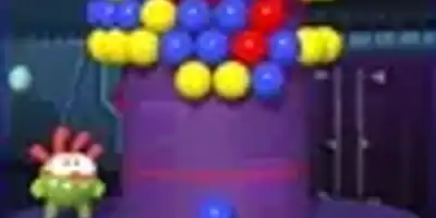 Om Nom Tower 3D Bubble Shooter gameplay