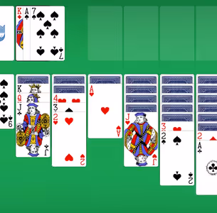 SOLITAIRE ONLINE Gameplay Images 2