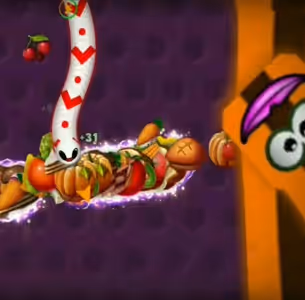 Worms Zone Gameplay Images 1